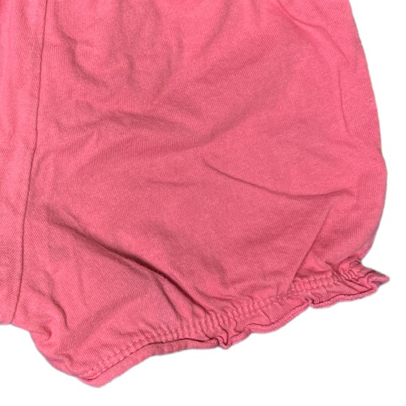 Carter's Toddler Baby Girls Pink Ruffle Short Shorts Size 12M Cotton - Picture 4 of 6